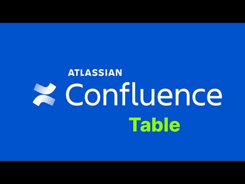 Confluence tutorials in Hindi #4 - Confluence table in Hindi | custom table in confluence