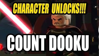 LEGO Star Wars The Force Awakens | How to Unlock Count Dooku  | The Missing Carbonite Brick