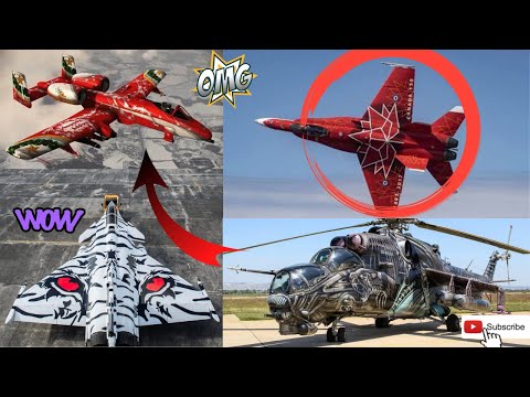 Top #10 Creative Paint Jobs On Aircraft Flying Through The Sky | Airplane Paint Job #factsuncharted