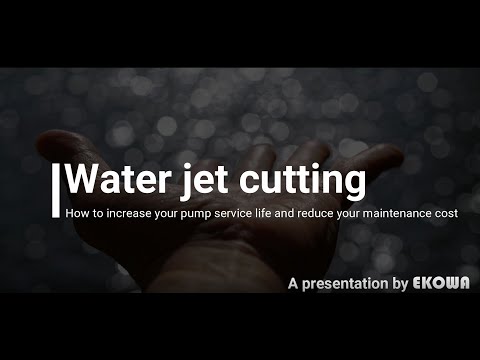 Wasseraufbereitung für Wasserstrahlschneidanlagen