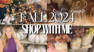 FALL SHOP WITH ME 2024 | HOBBY LOBBY + AT HOME | HIGH END FALL DECOR