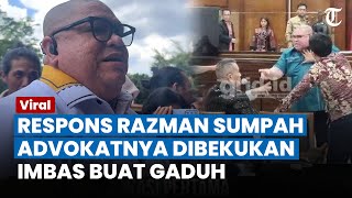 Respons Razman Nasution seusai Sumpah Advokat Dibekukan, Bakal Tak Bisa Jadi Pengacara Lagi?