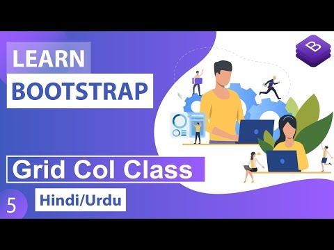 Bootstrap CSS Grid Col Class Tutorial in Hindi Urdu