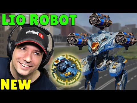 NEW Robot LIO & AOPO Drone – War Robots Test Server Gameplay WR