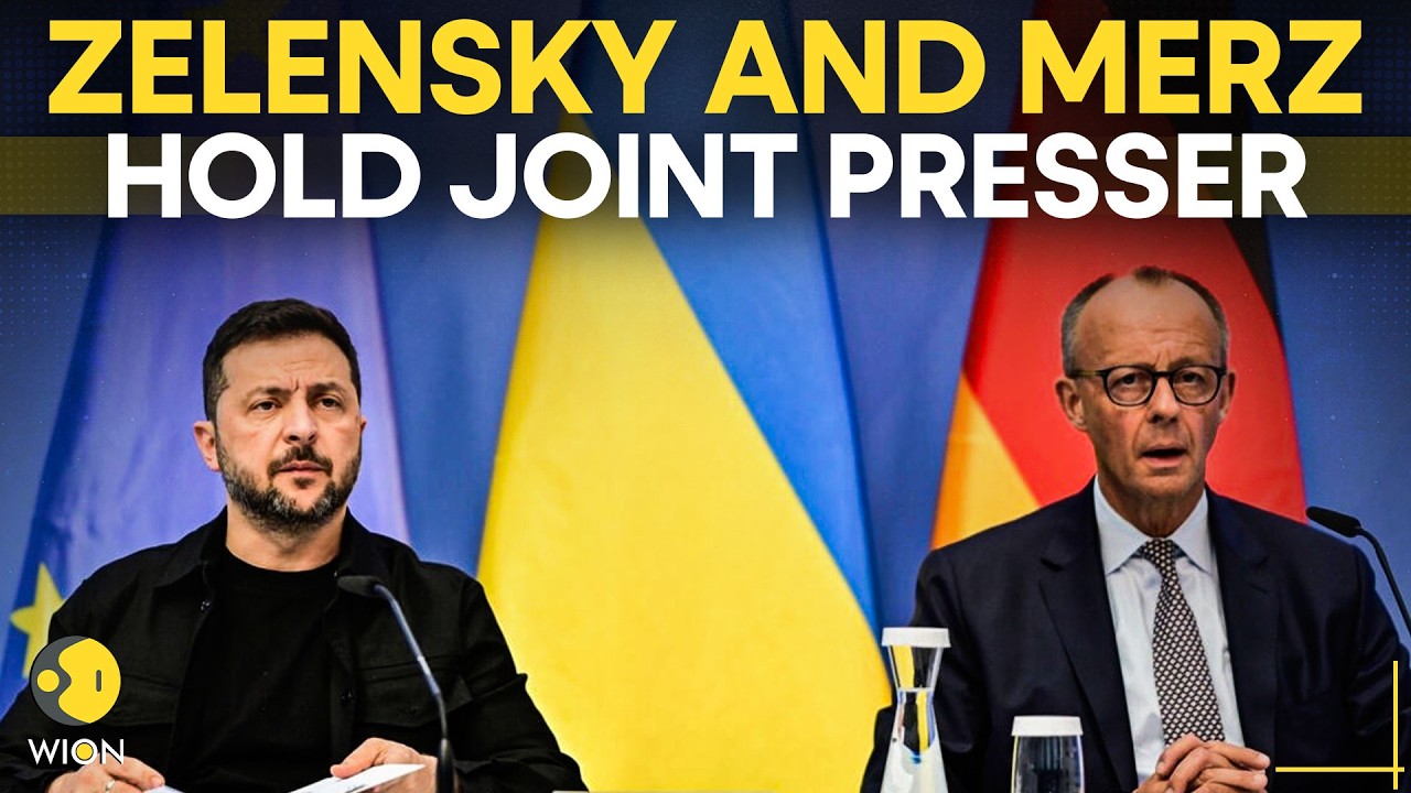 LIVE: Merz And Zelensky Sign Key MOUs In Berlin, Pledge Deeper Germany-Ukraine Cooperation | WION