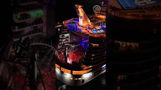 MSC Seascape Sunset to Night Party Vibes 🌅🚢 #usashorts