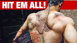 Best Back Workout Video Ever (HIT EVERY MUSCLE!!)
