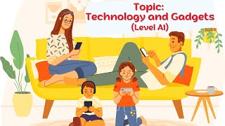 English shadowing | Technology and Gadgets | Level A1 | How to improve English