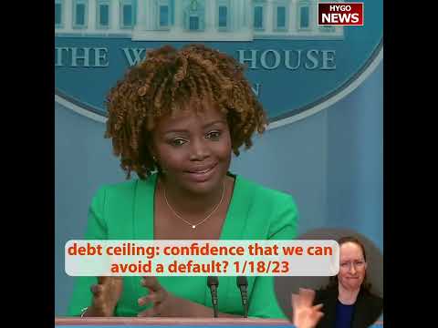 Debt Ceiling Talks? Jean-Pierre: 'We're Just Not Going to Negotiate About That' - Four Months Later, Biden Did (January 18, 2023)