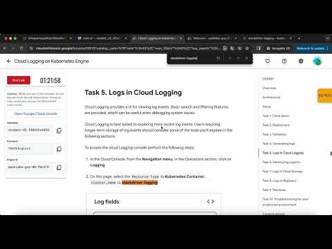App Dev Deploying the Application into Kubernetes Engine Python GSP188