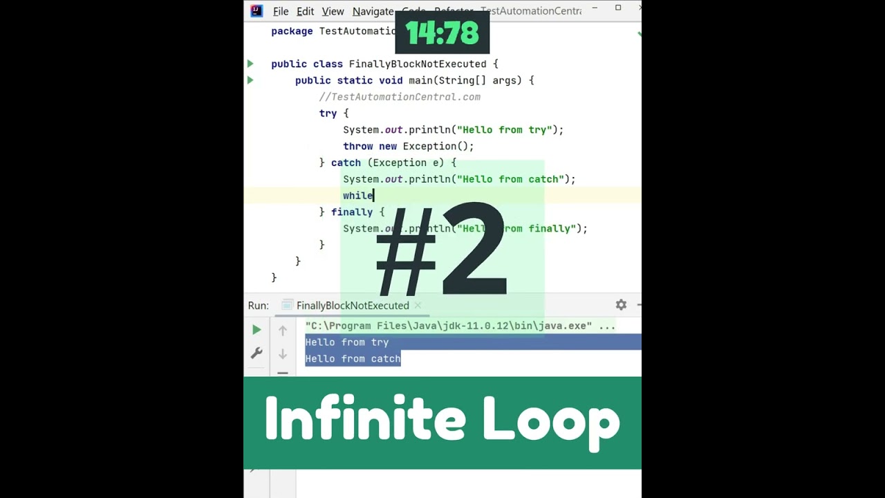 Java Exception Handling: When the Finally Block Fails to Execute | Java Interview Question & Answer