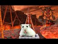 Hamster in Lava Roller Coaster | 용암 롤러 코스터의 햄스터