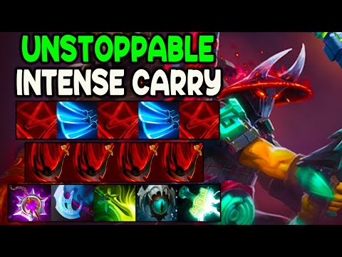 UNSTOPPABLE INTENSE CARRY - 26 KILL - INSANE TEAM FIGHT - DOTA 2 GAMEPLAY