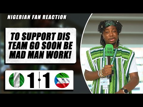NIGERIA 1-1 EQUATORIAL GUINEA ( Tox - NIGERIAN FAN REACTION) - AFCON 2023 HIGHLIGHTS