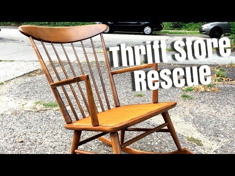 Repairing a vintage rocking chair