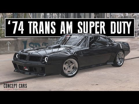 1974 Pontiac Trans Am Super Duty - a Restomod to be Reckoned With