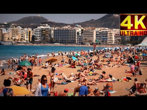 4K Playa de Las Canteras, Las Palmas de Gran Canaria