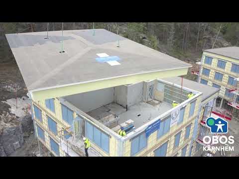 Taklyft i Brf Utsikten Vega /Haninge