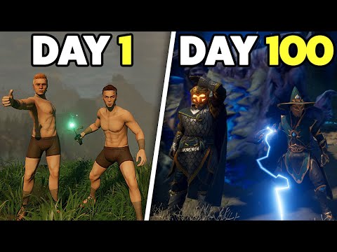 I Spent 100 Days in Enshrouded and Here's What Happened (Co-op)