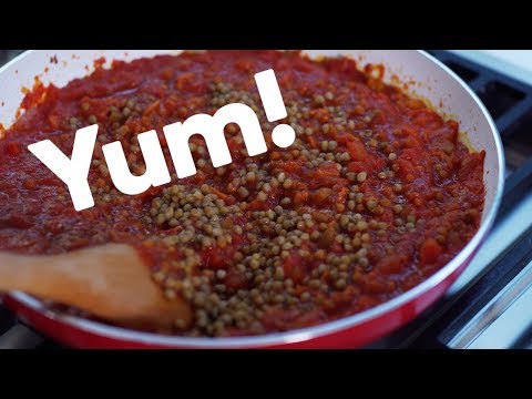 How to make lentil bolognese