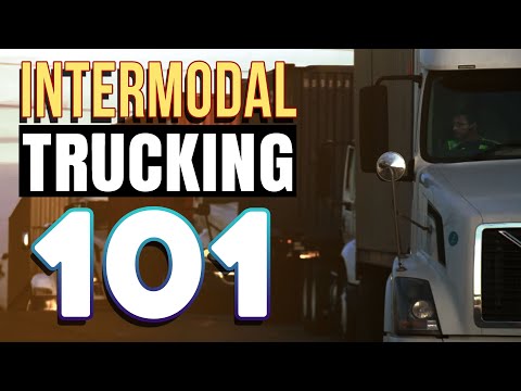 What is the process of Hauling containers from the ports? Intermodal Trucking