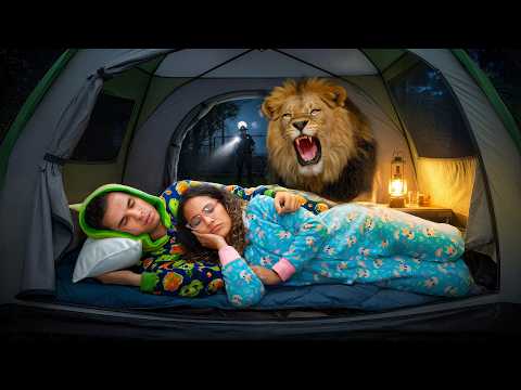 WE TURNED THE ZOO INTO A PROFESSIONAL CAMPING CENTER! - AMAZING