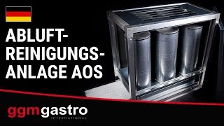 Système de filtration d’air extrait sans moteur – 1400 m³ – taux de séparation de 70 % – avec préfiltre & filtre à charbon actif