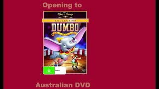 Opening to Dumbo Australian DVD
