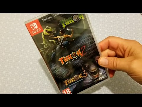 UNBOXING TUROK TRILOGY BUNDLE SWITCH
