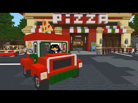 CONSEGNO LE PIZZE NEL MONDO DI MINECRAFT ITA!!
