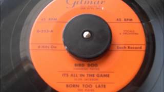 GLEN JACKSON ITS ALL IN THE GAME GILMAR RECORD LABEL G-223-A