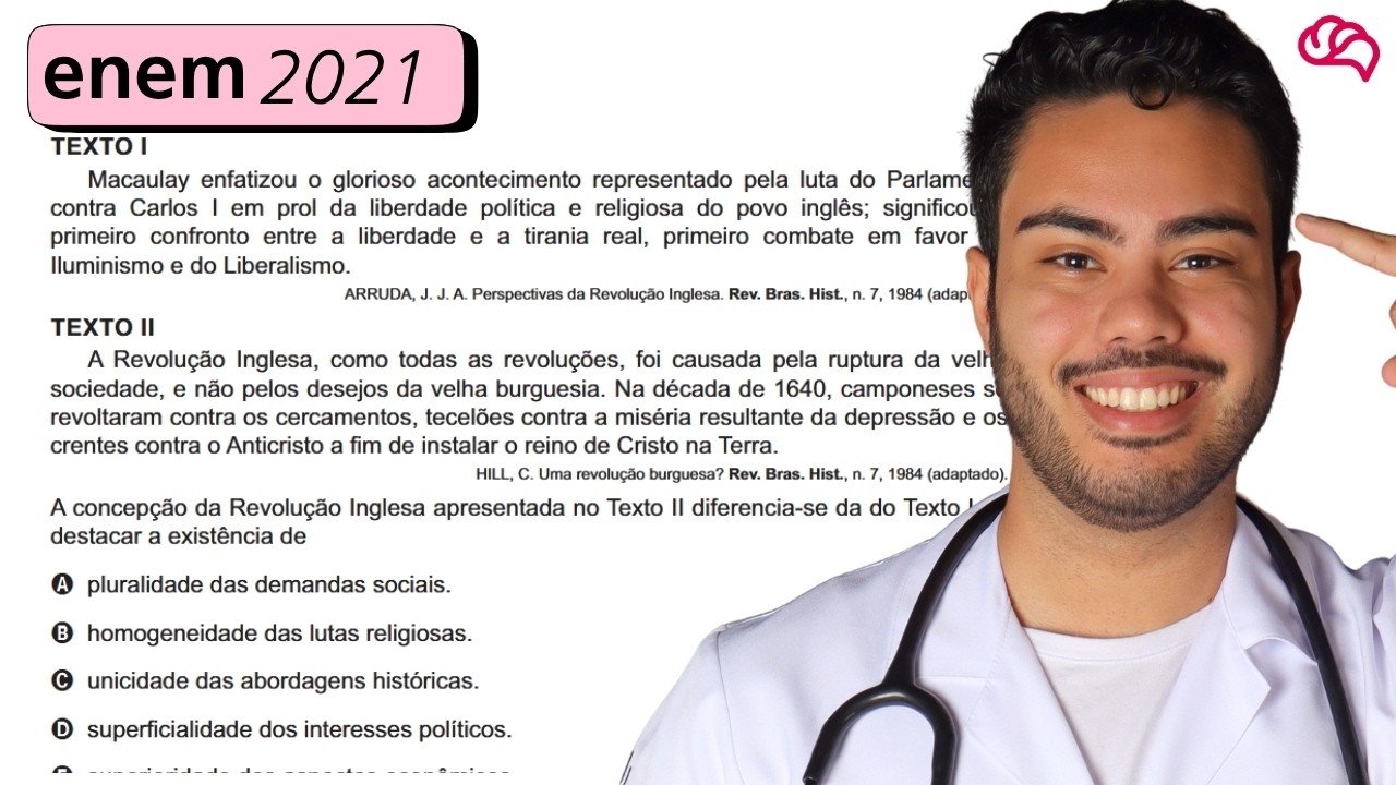 Resolução em Vídeo — Questão 78 ENEM 2021
