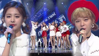 《ADORABLE》 TWICE(트와이스) - Merry &amp; Happy @인기가요 Inkigayo 20171217