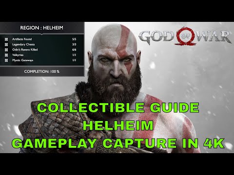 Helheim: Leitfaden zu allen Sammelorten (God of War 2018)