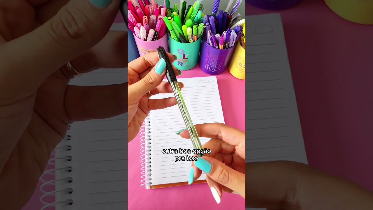 Canetas TOP pra levar no ENEM!