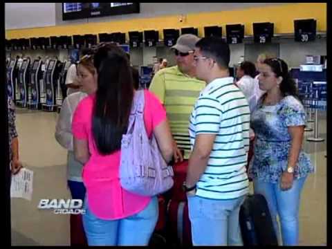 Band Cidade Campinas - Comportamento dos passageiros prejudicados  - 15 10 212