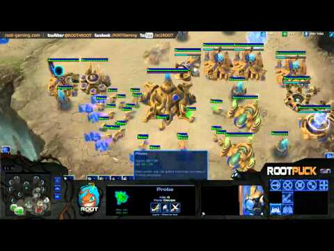 puCK's Colossus Drop Harass - Starcraft 2