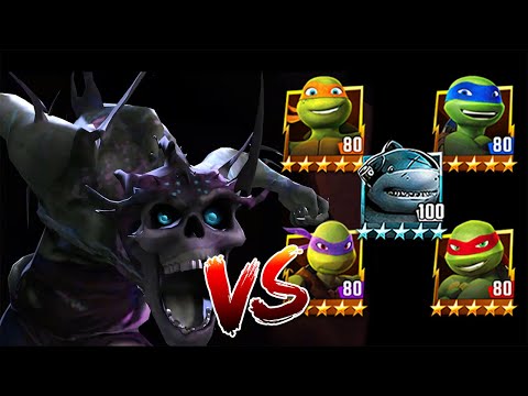 TMNT Legends Armaggon & Ninja Turtles Nick Team