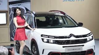 가로캠 레이싱모델 임솔아 서울모터쇼 시트로엥 직캠 빨간원피스