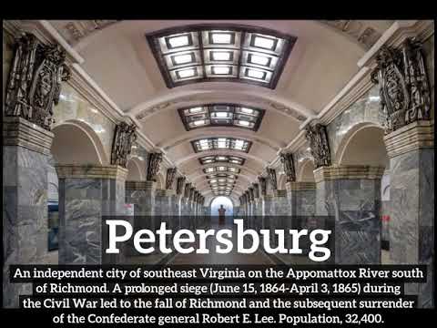 How Does Petersburg Look? | How to Say Petersburg in English? | What is Petersburg?
