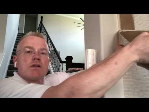 HOW TO FIX DAMAGED OR FRAYED GRASSCLOTH WALLPAPER EDGES PART II