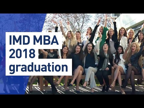 IMD MBA Graduation Ceremony - Class of 2018 - Keynote speaker Ton Buechner