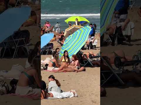 🇦🇷 POV: Walking on Pinamar Beach, Argentina 🏖️ #shorts