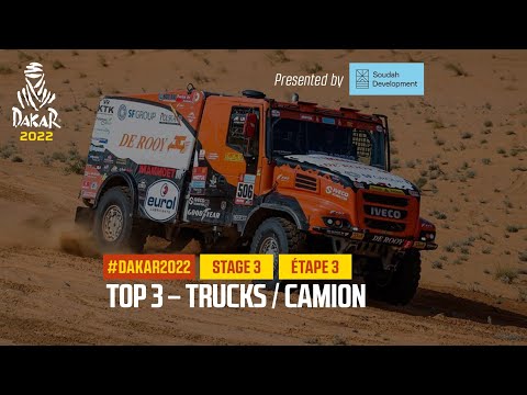 Trucks Top 3 presented by Soudah Development - Stage 3 - #Dakar2022