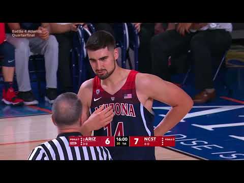 2017.11.22 #2 Arizona Wildcats vs NC State Wolfpack Basketball