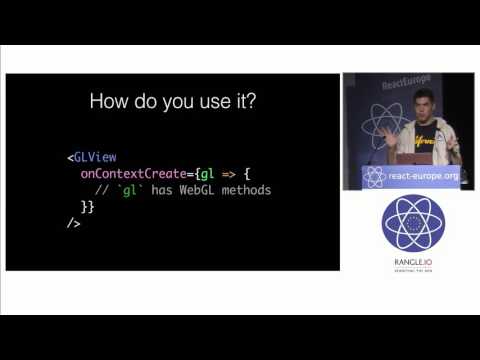 Serious graphics on React Native - James Ide aka @JI at @ReactEurope 2017