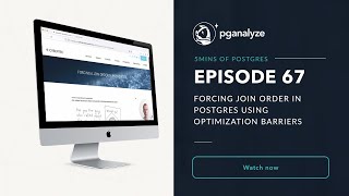 Forcing Join Order in Postgres Using Optimization Barriers