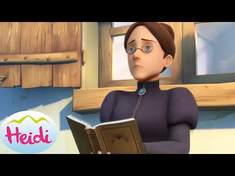 Miss Rottenmeier is tired of the Mountains! - Heidi's Adventures Season 1 🗻🌷 - Cartoons For Kids🏔🌼