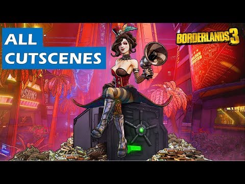 Moxxi's Heist: Complete Story | All Cutscenes |  Borderlands 3