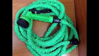 Инерционная катушка со шлангом для полива